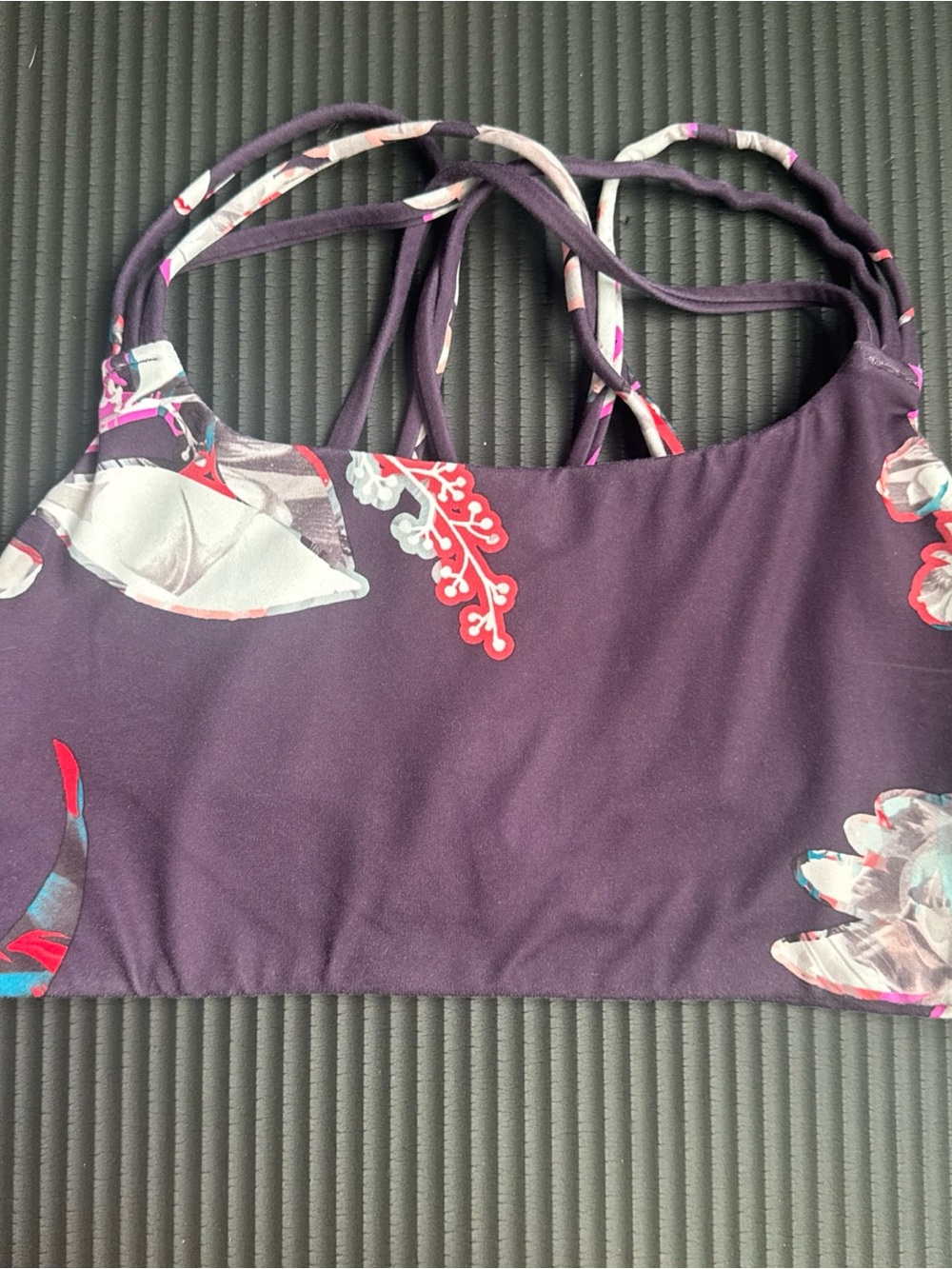Athleta Deep Plum Activewear Top